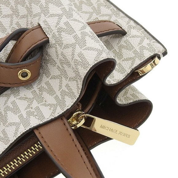 MICHAEL KORS bag Lady's handbag 2way shoulder brown white - Picture 5 of 9